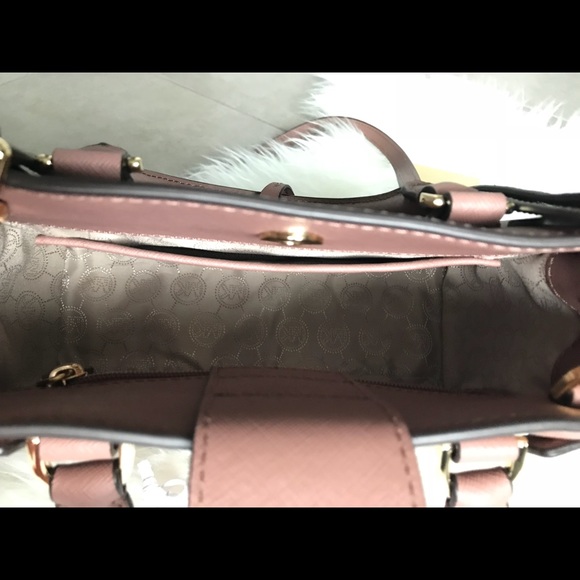 Michael Kors Dillon Small Saffiano Leather Satchel - Picture 6 of 7